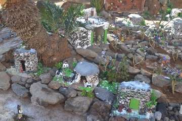 El belén del Patronato La Sal adentra a La Garita en la Navidad (Foto TA)